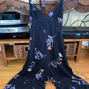 Floral pant suit jumper